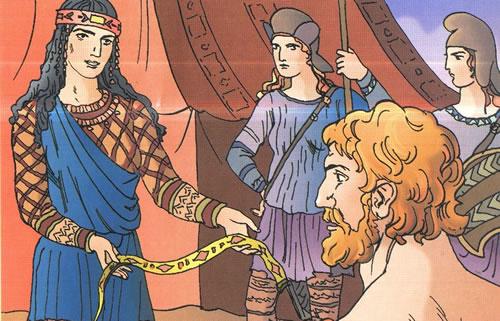 Пояс Ипполиты (9 подвиг Геракла) - читать миф и легенду - 12 подвигов ...