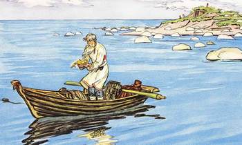 Пушкин сказка о рыбаке и рыбке читать