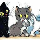 рассказ Три котёнка читать