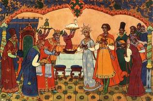 Пушкин Сказка о царе Салтане