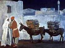 Али-Баба вернулся домой с ослами гружеными сокровищами